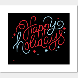 Happy Holidays Posters and Art